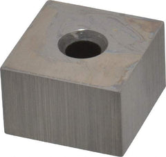 Mitutoyo - 0.6" Square Steel Gage Block - Accuracy Grade 0, Includes Certificate of Inspection - Americas Industrial Supply