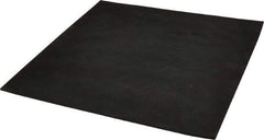 Made in USA - 12" Long, 12" Wide, 1/8" Thick, Neoprene Rubber Foam Sheet - 45 to 55 Durometer, Black, -20 to 180°F, 1,000 psi Tensile Strength, Plain Backing, Stock Length - Americas Industrial Supply