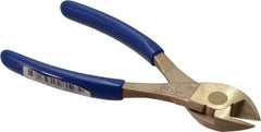Ampco - 7" OAL, Diagonal Cutter - Aluminum Bronze Handle - Americas Industrial Supply
