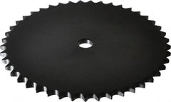 Browning - 45 Teeth, 1/2" Chain Pitch, Chain Size 40, "A" Plate Roller Chain Sprocket - 5/8" Bore Diam, 7.168" Pitch Diam, 7.45" Outside Diam - Americas Industrial Supply