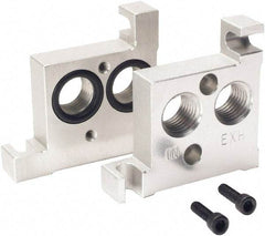 ARO/Ingersoll-Rand - Solenoid Valve End Plate Kit - Use with 3-Way or 4-Way Premair Series Valve Stack - Americas Industrial Supply