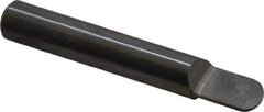 Accupro - 3/8 Inch Diameter, 2-1/2 Inch Overall Length, 1/2 Inch Split Length, Solid Carbide, Full Radius Split End Carbide Blank - Single End - Americas Industrial Supply