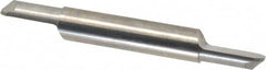 Accupro - 5/16 Inch Diameter, 2-1/2 Inch Overall Length, 1/2 Inch Split Length, Solid Carbide, Full Radius Split End Carbide Blank - Double End - Americas Industrial Supply