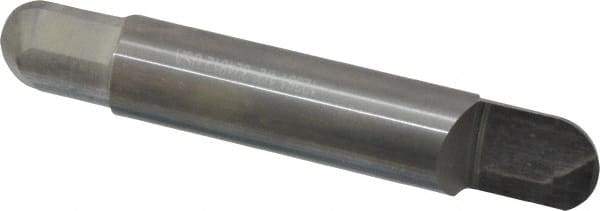 Accupro - 1/2 Inch Diameter, 3 Inch Overall Length, 5/8 Inch Split Length, Solid Carbide, Full Radius Split End Carbide Blank - Double End - Americas Industrial Supply