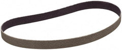 3M - 1/2" Wide x 24" OAL, 45 Trizact Grit, Aluminum Oxide Abrasive Belt - Aluminum Oxide, Extra Fine, Coated, X Weighted Cloth Backing, Series 237AA - Americas Industrial Supply