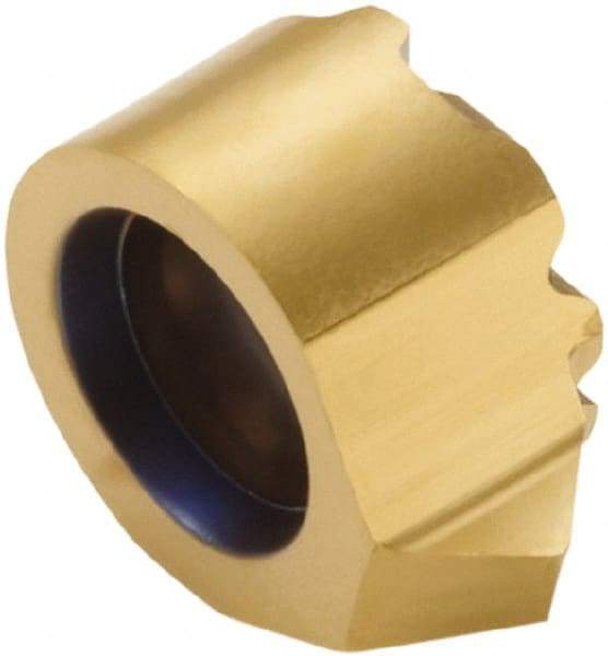 Seco - LCEX110502 N45 Grade CP500 Carbide Turning Insert - TiAlN/TiN Finish, 90° Irregular, 0.008" Corner Radius - Americas Industrial Supply