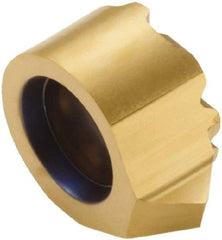Seco - LCEX110502 N45 Grade CP500 Carbide Turning Insert - TiAlN/TiN Finish, 90° Irregular, 0.008" Corner Radius - Americas Industrial Supply