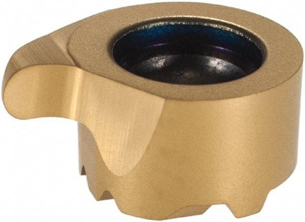 Seco - LCEX080400 FG Grade CP500 Carbide Turning Insert - TiAlN/TiN Finish, 90° Irregular, 0" Corner Radius - Americas Industrial Supply