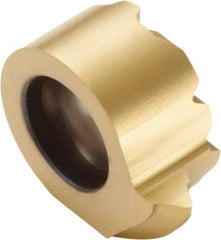 Seco - LCEX1105 Grade CP500, Internal Whitworth Threading Insert - 19 TPI Int Pitch, Right Hand Insert, TiAlN/TiN Finish, Carbide - Americas Industrial Supply