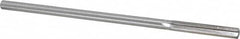 Interstate - 6.5mm High Speed Steel 6 Flute Chucking Reamer - Straight Flute, Straight Shank, 1-1/2" Flute Length, 6" OAL - Americas Industrial Supply