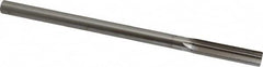 Interstate - 10.5mm High Speed Steel 6 Flute Chucking Reamer - Straight Flute, Straight Shank, 1-3/4" Flute Length, 7" OAL - Americas Industrial Supply