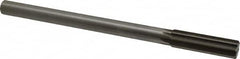 Interstate - 16.5mm High Speed Steel 8 Flute Chucking Reamer - Straight Flute, Straight Shank, 2-1/4" Flute Length, 9" OAL - Americas Industrial Supply