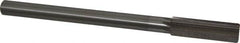 Interstate - 19.5mm High Speed Steel 8 Flute Chucking Reamer - Straight Flute, Straight Shank, 2-1/2" Flute Length, 9-1/2" OAL - Americas Industrial Supply
