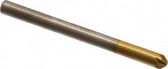 Melin Tool - 1/8" Head Diam, 1/8" Shank Diam, 6 Flute 90° Cobalt Countersink - Americas Industrial Supply