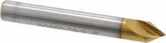 Melin Tool - 3/16" Head Diam, 3/16" Shank Diam, 1 Flute 60° Cobalt Countersink - Americas Industrial Supply