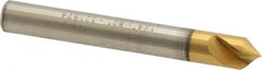 Melin Tool - 1/4" Head Diam, 1/4" Shank Diam, 1 Flute 82° Cobalt Countersink - Americas Industrial Supply