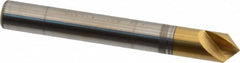 Melin Tool - 1/4" Head Diam, 1/4" Shank Diam, 1 Flute 90° Cobalt Countersink - Americas Industrial Supply