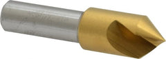 Melin Tool - 1/2" Head Diam, 3/8" Shank Diam, 1 Flute 82° Cobalt Countersink - Americas Industrial Supply
