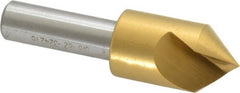 Melin Tool - 5/8" Head Diam, 3/8" Shank Diam, 1 Flute 82° Cobalt Countersink - Americas Industrial Supply