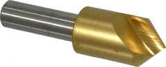 Melin Tool - 5/8" Head Diam, 3/8" Shank Diam, 1 Flute 90° Cobalt Countersink - Americas Industrial Supply