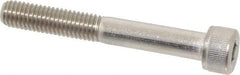 Value Collection - M8x1.25 Metric Coarse Hex Socket Drive, Socket Cap Screw - Grade 18-8 & Austenitic A2 Stainless Steel, Uncoated, Partially Threaded, 60mm Length Under Head - Americas Industrial Supply