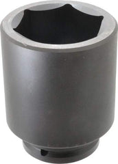 Proto - 1-1/2" Drive 3-1/2" Deep Impact Socket - 6 Points, 6-1/2" OAL - Americas Industrial Supply
