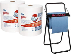WypAll - Black Wipe Dispenser - For Use with Jumbo Roll Wipes - Americas Industrial Supply