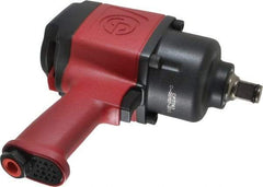 Chicago Pneumatic - 3/4" Drive, 6,300 RPM, 1,200 Ft/Lb Torque Impact Wrench - Pistol Grip Handle, 850 IPM, 7.5 CFM, 90 psi, 3/8" NPTF Inlet - Americas Industrial Supply