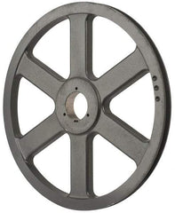 Browning - 1 Groove, 5/8 to 2-1/4 Bore Diam, 18.68" Outside Diam, QD Bushed V Belt Sheave - 18.5 5V Diam Belt Pitch - Americas Industrial Supply