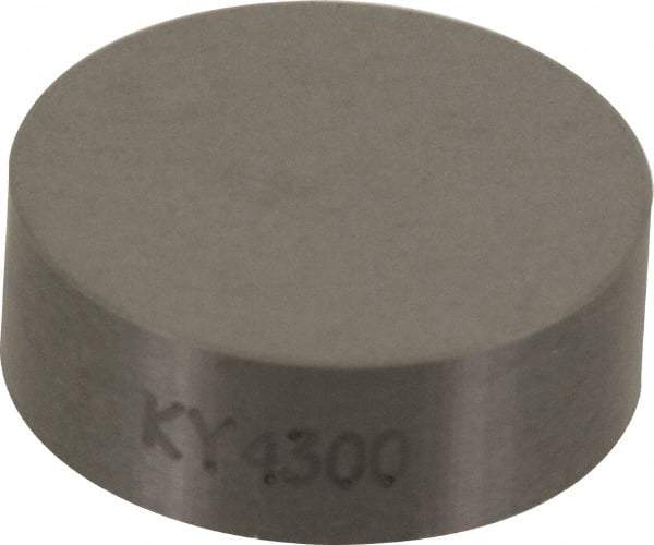 Kennametal - RNG45 E Grade KY4300 Ceramic Turning Insert - Al2O3/SiCw Finish, Round, 1/2" Inscr Circle, 5/16" Thick - Americas Industrial Supply