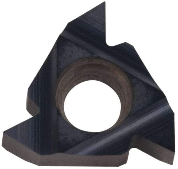 Hertel - 16ER External Right Hand 14 NPT Laydown Threading Insert - Grade HG225TR, TiAlN Coated Carbide - Americas Industrial Supply