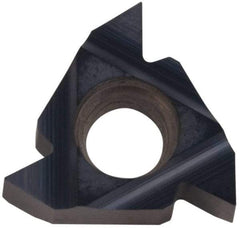 Hertel - 16ER External Right Hand 14 NPT Laydown Threading Insert - Grade HG225TR, TiAlN Coated Carbide - Americas Industrial Supply