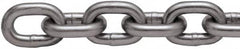 Peerless Chain - 5/8" Welded Proof Coil Chain - 6,900 Lb Capacity, Grade 30, Cut to Length, Low Carbon Steel, Standard Finish - Americas Industrial Supply