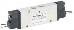 Value Collection - 24 VDC 1/8" Port Aluminum 1/8 Double Solenoid Valve - Americas Industrial Supply