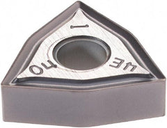 Kennametal - WNMG431 4E Grade SP0819 Carbide Turning Insert - 80° Trigon, 1/2" Inscr Circle, 3/16" Thick, 1/64" Corner Radius - Americas Industrial Supply