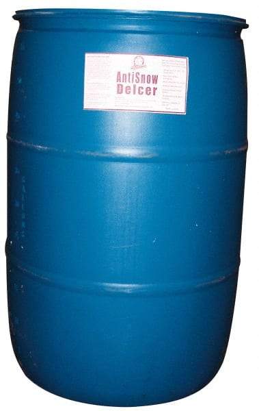 Bare Ground Solutions - 55 Gal Drum Magnesium Chloride Liquid - Effective to -25°F - Americas Industrial Supply