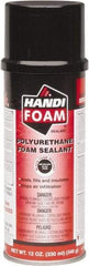 Fomo Products Inc. - 12 oz Aerosol Black Polyurethane Foam - -200 to 240°F Operating Temp, 5 min Tack Free Dry Time, 24 hr Full Cure Time - Americas Industrial Supply