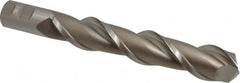 Hertel - 1-1/2", 8" LOC, 1-1/4" Shank Diam, 10-1/2" OAL, 2 Flute, High Speed Steel Square End Mill - Single End, Uncoated, Spiral Flute, 42° Helix, Centercutting, Right Hand Cut, Right Hand Flute - Americas Industrial Supply