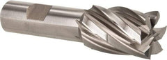 Hertel - 1-1/16", 1-1/2" LOC, 3/4" Shank Diam, 3-7/8" OAL, 6 Flute, Cobalt Square End Mill - Single End, Uncoated, Spiral Flute, 30° Helix, Centercutting, Right Hand Cut, Right Hand Flute - Americas Industrial Supply