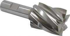 Hertel - 1-5/8", 2" LOC, 3/4" Shank Diam, 4-3/8" OAL, 6 Flute, Cobalt Square End Mill - Single End, Uncoated, Spiral Flute, 30° Helix, Centercutting, Right Hand Cut, Right Hand Flute - Americas Industrial Supply