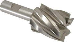 Hertel - 1-3/4", 2" LOC, 3/4" Shank Diam, 4-3/8" OAL, 6 Flute, Cobalt Square End Mill - Single End, Uncoated, Spiral Flute, 30° Helix, Centercutting, Right Hand Cut, Right Hand Flute - Americas Industrial Supply
