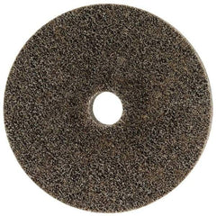 Merit Abrasives - 6" Diam, 1" Face Width, 1" Center Hole, Coarse Grade, Aluminum Oxide Deburring Wheel - Unitized, Hard Density 8 Grade, 5,000 RPM - Americas Industrial Supply