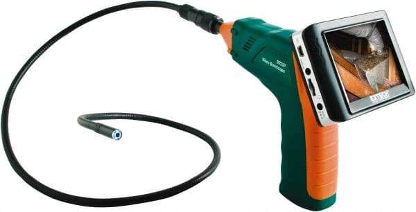 Extech - Video Borescope - 9 mm Probe Diameter, LCD Display, 712 x 486 Resolution - Americas Industrial Supply