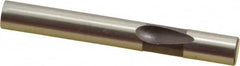 Dayton Lamina - 1/4" Shank Diam, Ball Lock, M2 Grade High Speed Steel, Solid Mold Die Blank & Punch - 2" OAL, Blank Punch, Regular (LPB) Series - Americas Industrial Supply