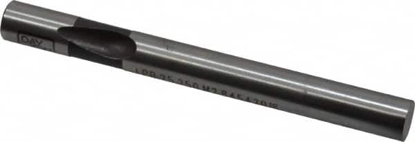 Dayton Lamina - 1/4" Shank Diam, Ball Lock, M2 Grade High Speed Steel, Solid Mold Die Blank & Punch - 2-1/2" OAL, Blank Punch, Regular (LPB) Series - Americas Industrial Supply