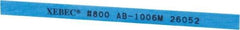 Value Collection - Rectangular, Ceramic Fiber Finishing Stick - 4" Long x 15/64" Wide x 1/32" Thick, 800 Grit, Super Fine Grade - Americas Industrial Supply