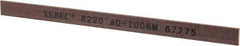 Value Collection - Rectangular, Ceramic Fiber Finishing Stick - 4" Long x 15/64" Wide x 1/32" Thick, 220 Grit, Very Fine Grade - Americas Industrial Supply