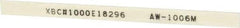 Value Collection - Rectangular, Ceramic Fiber Finishing Stick - 4" Long x 15/64" Width, 1,000 Grit, Ultra Fine Grade - Americas Industrial Supply