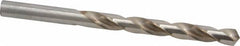 Hertel - Letter S 118° High Speed Steel Jobber Drill - Bright Finish, Right Hand Cut, Spiral Flute, Straight Shank, 4-7/8" OAL, Standard Point - Americas Industrial Supply