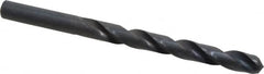 Hertel - 11/32" 135° High Speed Steel Jobber Drill - Oxide Finish, Right Hand Cut, Spiral Flute, Straight Shank, 4-3/4" OAL, Split Point - Americas Industrial Supply